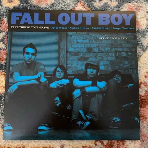 Fall Out Boy Take This To Your Grave Vinyl Record - Picture 1 of 3